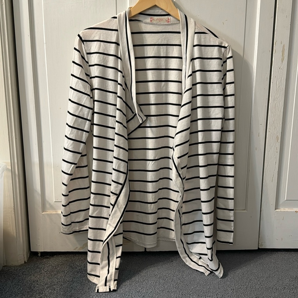 Striped cardigan